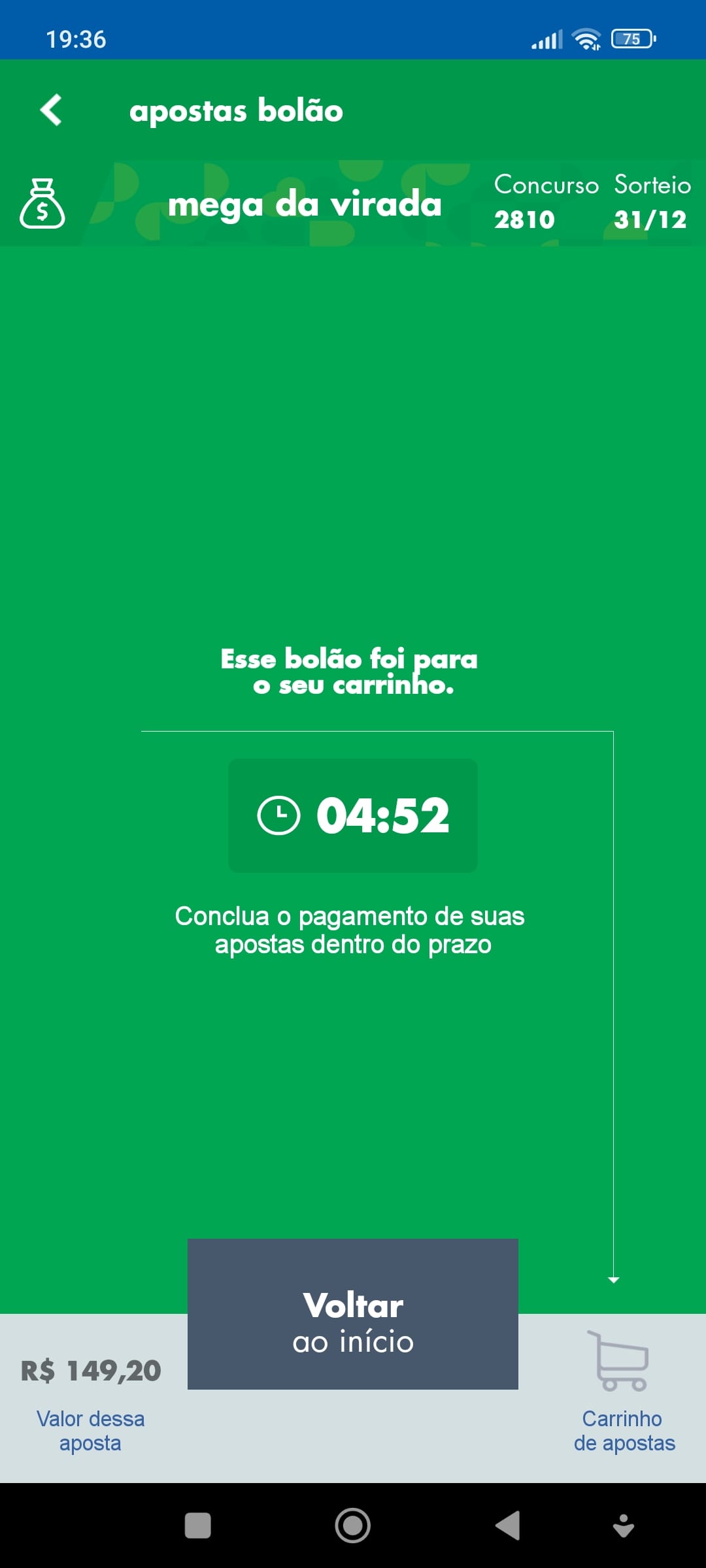 Bolão mega da virada 2024