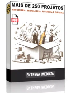 PROJETOS DE SERRALHERIA, MARCENARIA, ALVENARIA