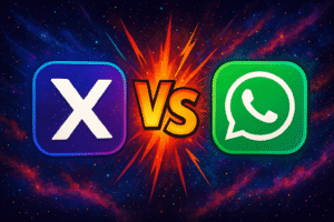 X VERSUS WHATSAPP