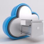 3D Cloud Drive Icon