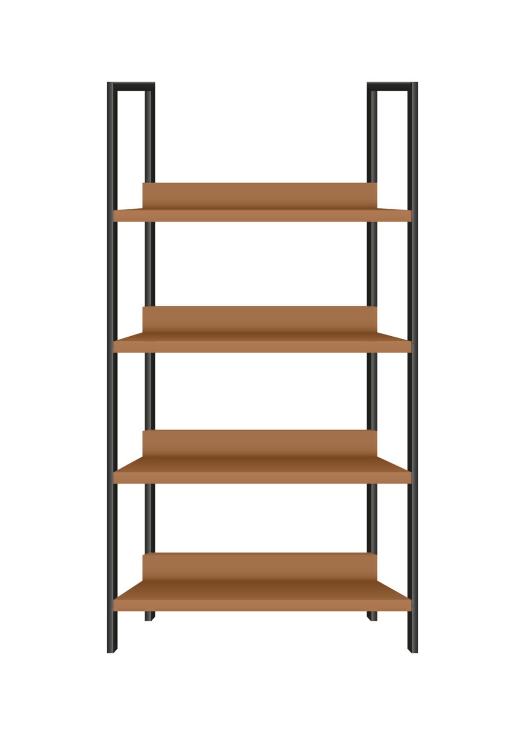 Realistic Rack Illustration